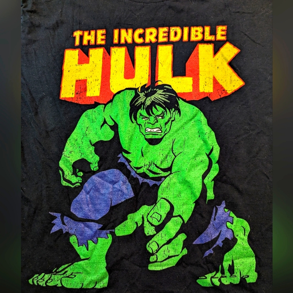 Men's Marvel Incredible Hulk T-Shirt Size: Large/XLarge